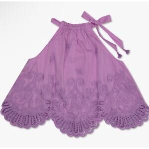 Zimmermann Little Girls Purple 'Jeannie' dress Sz 2 NEW